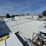 Płynne membrany dachowe na obiekcie przemysłowym