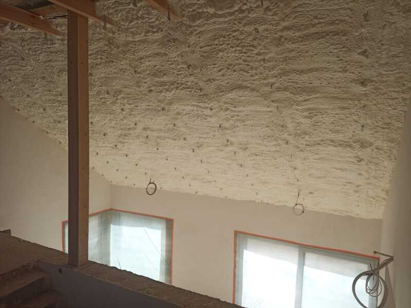Izolacje stropów pianką PUR – Sady koło Opola